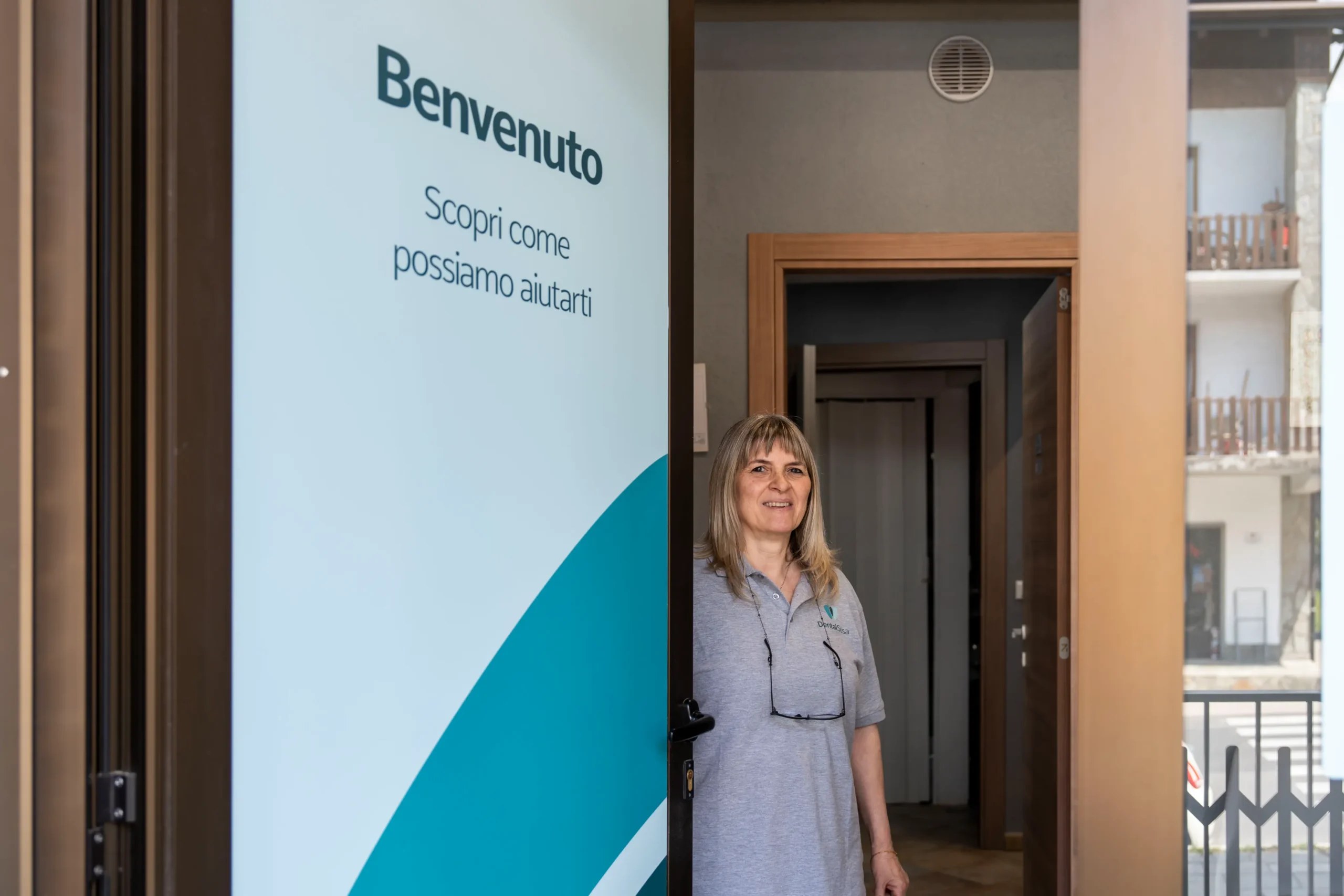 Accoglienza dello studio dentistico DentalSusa